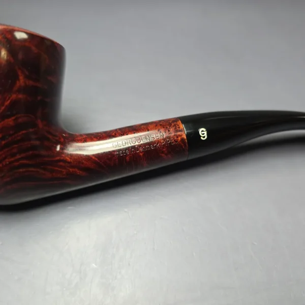 Georg Jensen Mira Smooth Bent Dublin Estate Briar Pipe, Unsmoked - Image 8