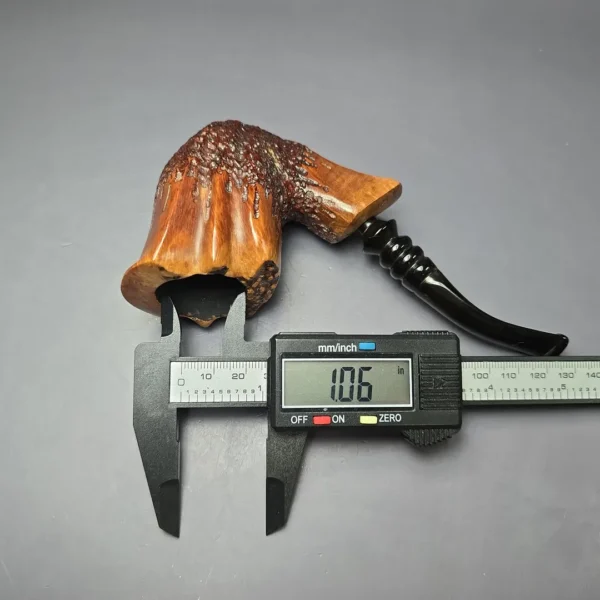 Nording Partially Rusticated Freehand Estate Briar Pipe, Danish Estates - Image 8