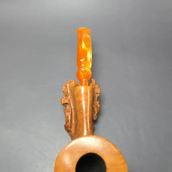 Micoli (Robert Burns) Special Selection XL Freehand Estate Briar Pipe, Unsmoked - Image 9