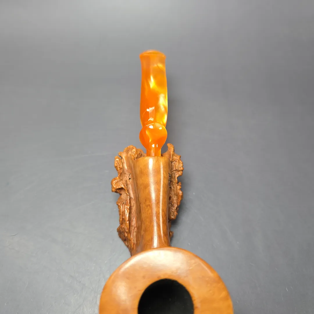 Micoli (Robert Burns) Special Selection XL Freehand Estate Briar Pipe, Unsmoked - Image 9