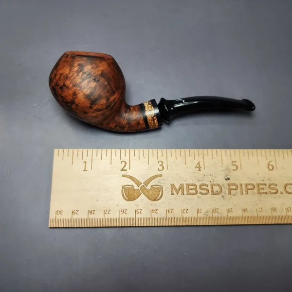Nording Nose Warmer Smooth Apple w/ Polymerized Seeds Estate Briar Pipe, Unsmoked - Image 9