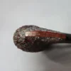 Castello Sea Rock Briar 93 3k Rusticated Bent Egg Estate Briar Pipe, Italian Estates - Image 9