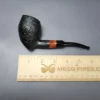 Johs Sandblasted Acorn Cherrywood Estate Briar Pipe, Danish Estates - Image 9