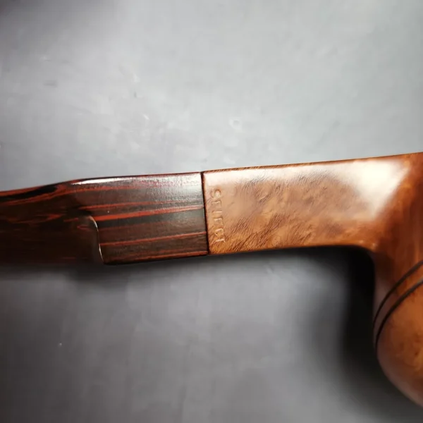 WO Larsen Select Smooth Bulldog w/ Cumberland Estate Briar Pipe, Danish Estates - Image 9