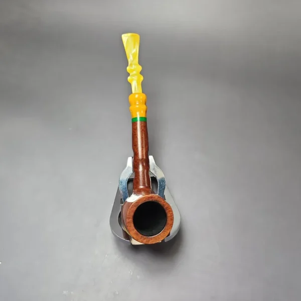 Edward's Smooth Lovat w/ Acrylic Estate Briar Pipe, American Estates - Image 8