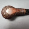 Savinelli Sitting 320 KS Rusticated Author Estate Briar Pipe, Italian Estates - Image 9