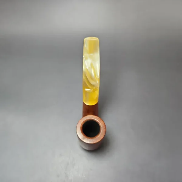 Savinelli Oscar Lucite 604 KS Smooth Oom Paul Estate Briar Pipe, Italian Estates - Image 9