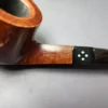 Sasieni 4 Dot Walnut 55 Smooth Bent Pot Estate Briar Pipe, English Estates - Image 9