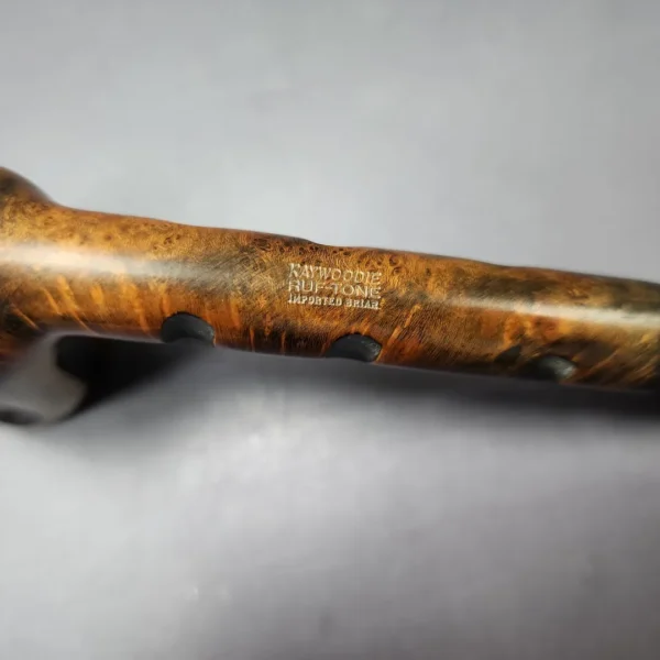 Kaywoodie Ruf-Tone Rusticated Lumberman Estate Briar Pipe, American Estates - Image 9