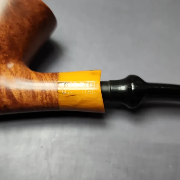 Hilson Unicorn 272 Smooth Dublin w/ Pipenite Estate Briar Pipe, Belgian Estates - Image 9