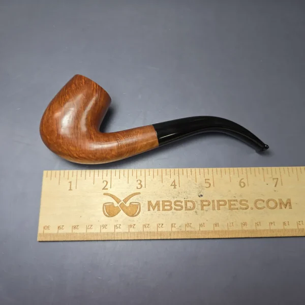 Dunhill 1975 Root Briar 120 (Large) Smooth Bent Billiard Estate Briar Pipe, English Estates - Image 9