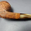 Ropp Vintage Stout Sandblasted Bulldog Estate Briar Pipe, Unsmoked - Image 9