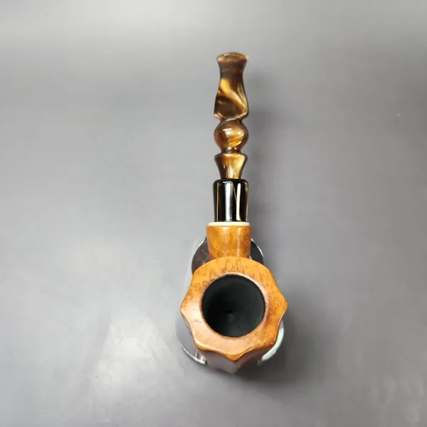 Edward's XL Smooth Freehand Estate Briar Pipe, American Estates - Image 9