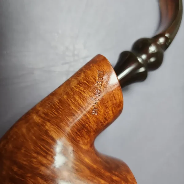 Edward's Magnum Smooth Freehand Pickaxe Estate Briar Pipe, American Estates - Image 10