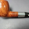 Kaywoodie Pre-1977 Signet Smooth Apple w/ Aluminum Estate Briar Pipe, Unsmoked - Image 9