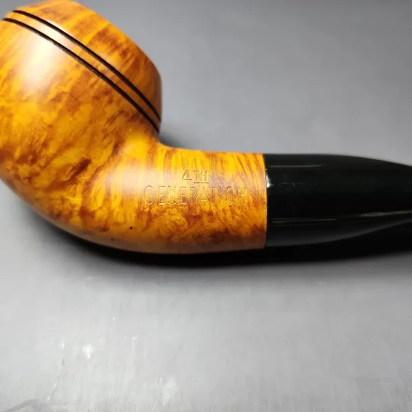 4th Generation 2023 Fathers, Friends and Fire Smooth Bullmoose Estate Briar Pipe, Unsmoked - Image 9