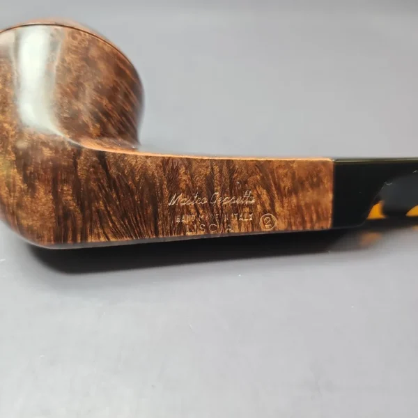 Mastro Geppetto Liscia 2 Smooth Bulldog Estate Briar Pipe, Italian Estates - Image 9