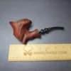 Preben Holm Fancy Matt (C5) XL Smooth Freehand Sitter Estate Briar Pipe, Unsmoked - Image 9