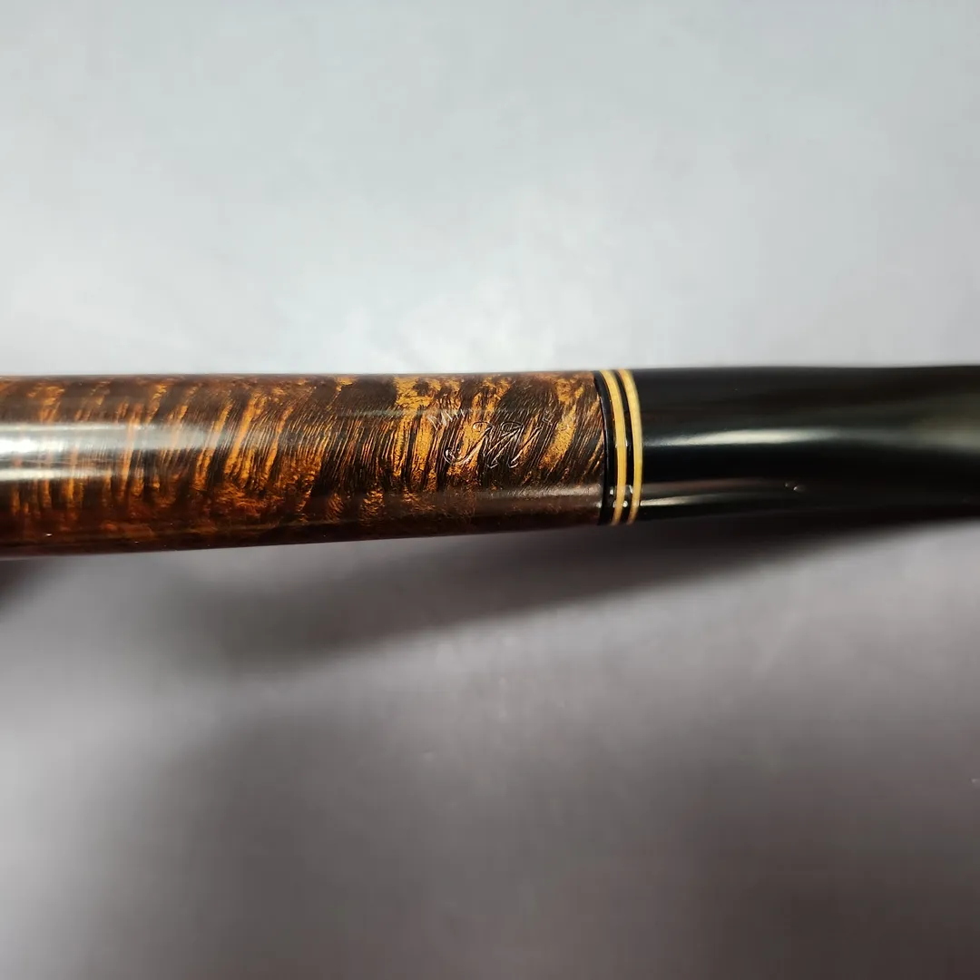 Mina Pipes Smooth Canadian w/ Boxwood Estate Briar Pipe, Unsmoked - Image 9