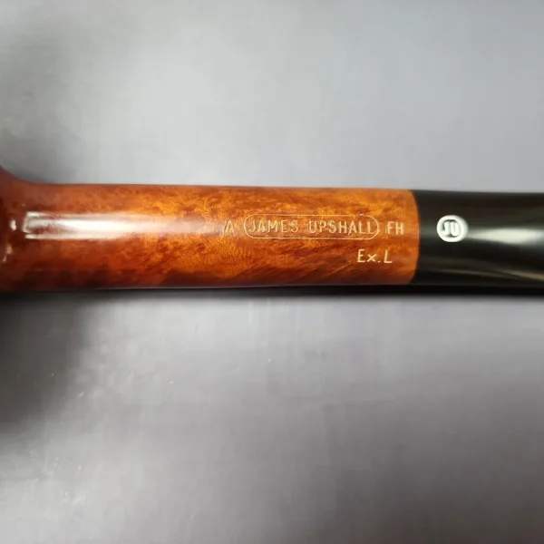 James Upshall A Grade EXL Smooth Canadian Dublin Estate Briar Pipe, Unsmoked - Image 9
