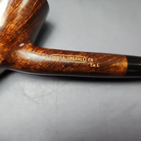 James Upshall A Grade EXL Smooth Standing Dublin Estate Briar Pipe, Unsmoked - Image 9
