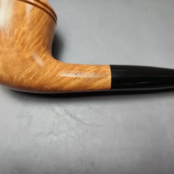 Mina Pipes Smooth Rhodesian Estate Briar Pipe, Unsmoked - Image 9