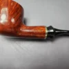 Vauen 3314 Smooth Pot w/ Brass Estate Briar Pipe, Unsmoked, 9mm - Image 9