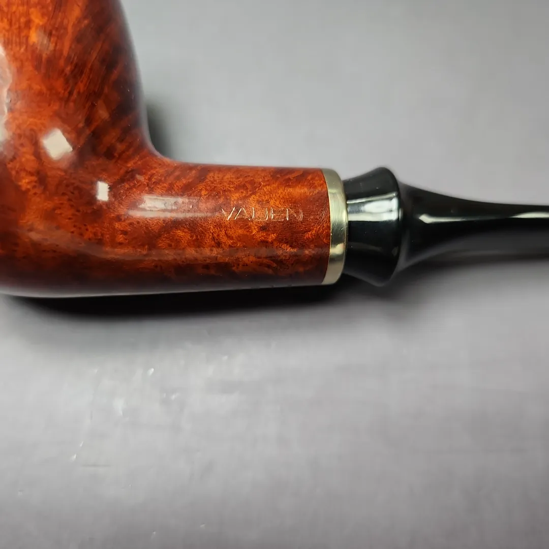 Vauen 3311 Smooth Straight Brandy Estate Briar Pipe, Unsmoked, 9mm - Image 9