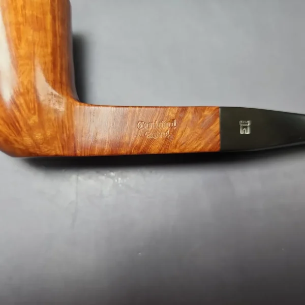 Castleford (Colin Fromm) XL Smooth Panel Shank Zulu Estate Briar Pipe, Unsmoked - Image 9