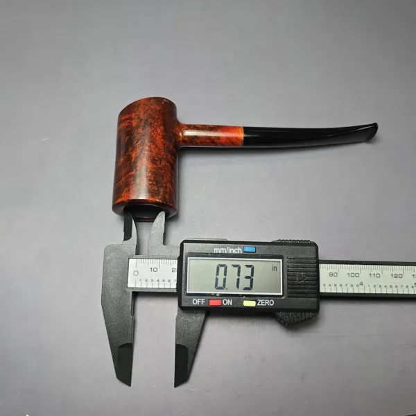 Herriot Pipes Smooth Pocket Poker Handmade Briar Pipe, New - Image 9