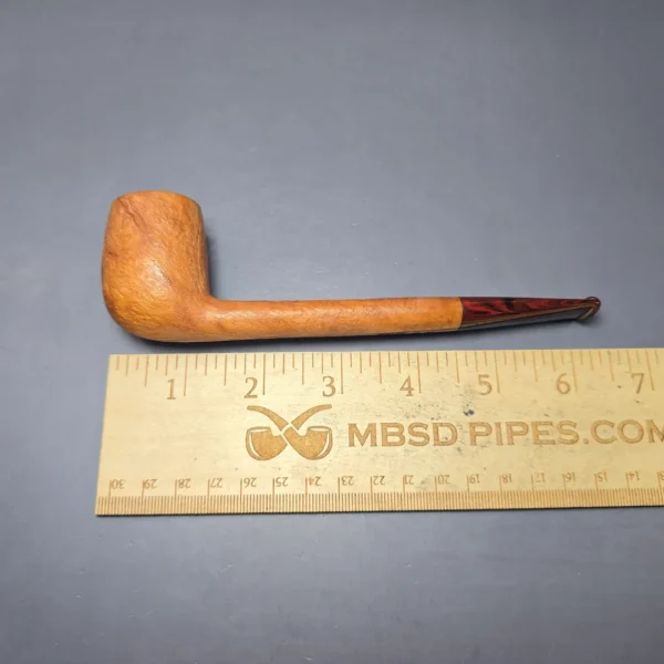 Bruno Nuttens Heritage H1 Sandblasted Canadian w/ Cumberland Briar Pipe, New - Image 9