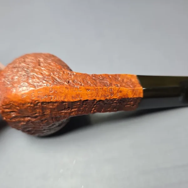 Dunhill 1969 Tanshell 6P Sandblasted Bulldog Estate Briar Pipe, English Estates - Image 9