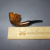Christophe Wolff Smooth "Fleur" Freehand w/ Olivewood Handmade Briar Pipe, New - Image 9