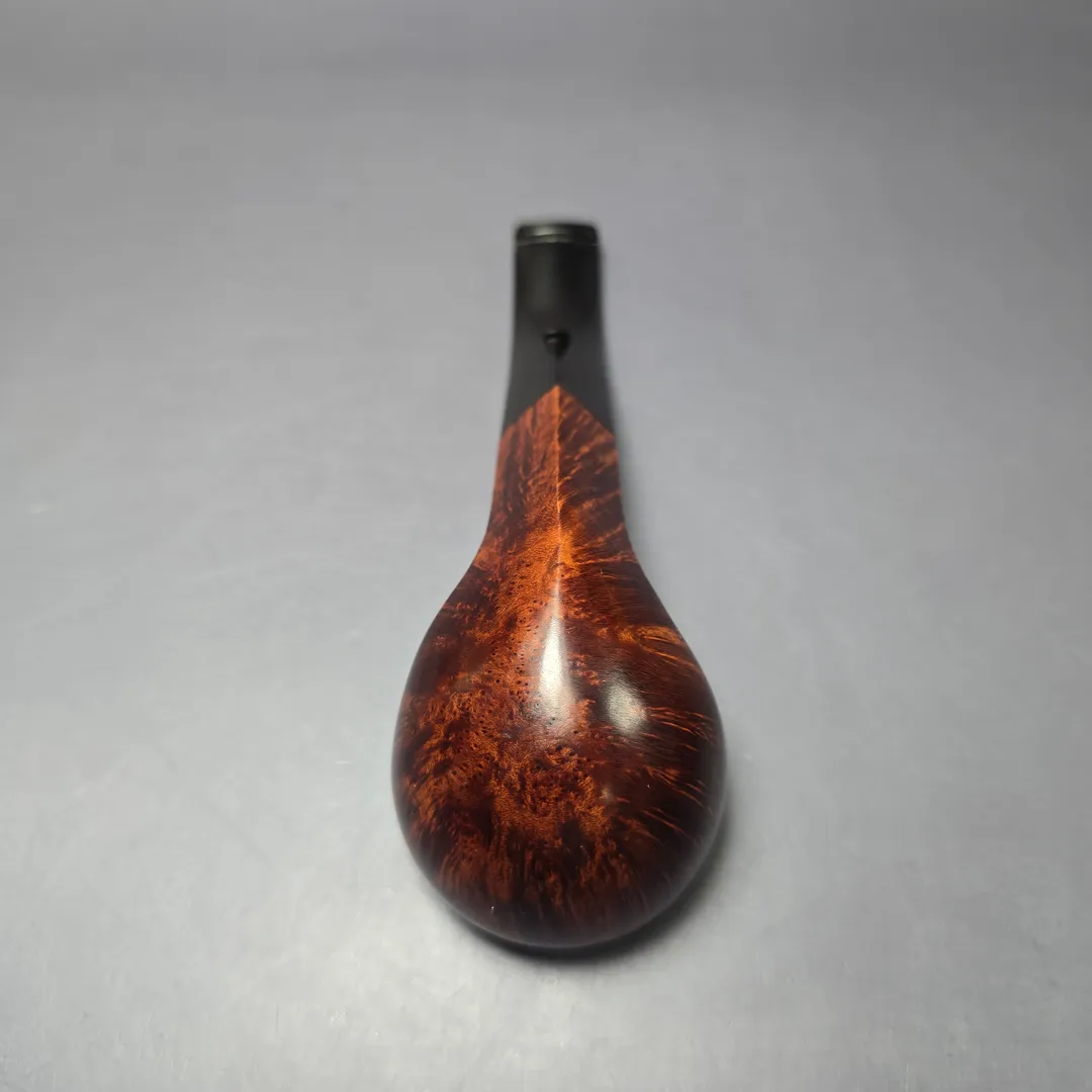 Dunhill 2004 Amber Root 4108 Bent Bulldog Estate Briar Pipe, Unsmoked - Image 9