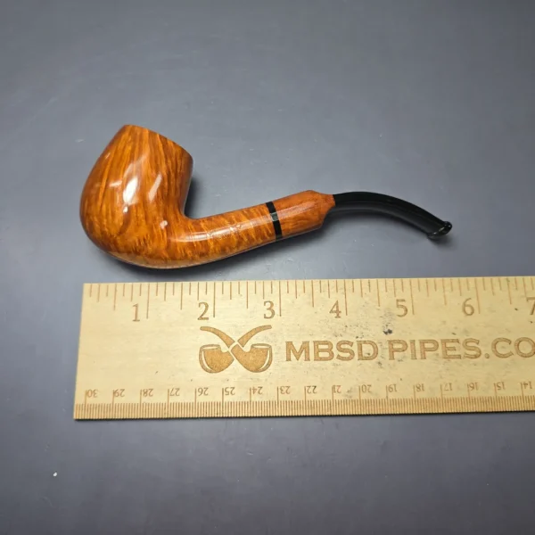 Savinelli New Art 603 Smooth Bent Billiard Estate Briar Pipe, Unsmoked, 6mm - Image 9