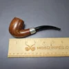 Dunhill 1971 Root Briar 101 Bent Billiard w/ Silver Estate Briar Pipe, English Estates - Image 9