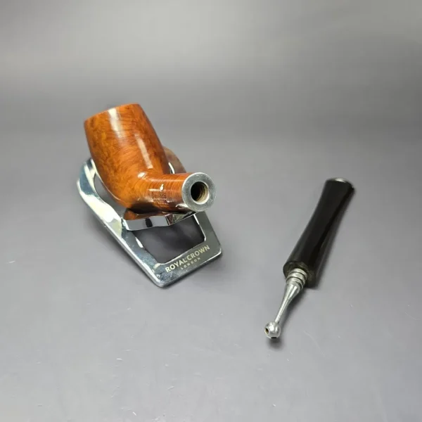 Kaywoodie 1932-36 Super Grain 5041 Smooth Billiard Estate Briar Pipe, American Estates - Image 9