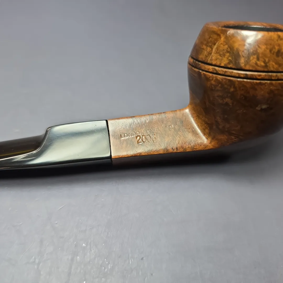 GBD Pre-1980s Ebony 2006 Smooth Bulldog Estate Briar Pipe, Unsmoked - Image 9