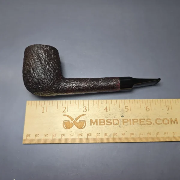 Ashton 1987 Pebble Grain LX Sandblasted Lovat Estate Briar Pipe, English Estates - Image 9