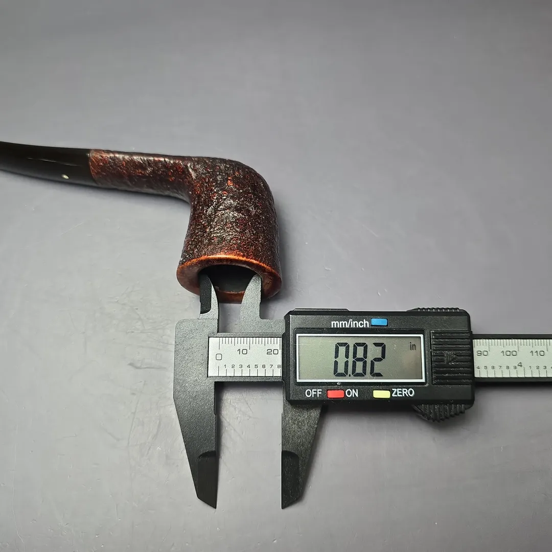 Dunhill 1970 Shell Briar 795 Sandblasted Zulu Estate Briar Pipe, English Estates - Image 9