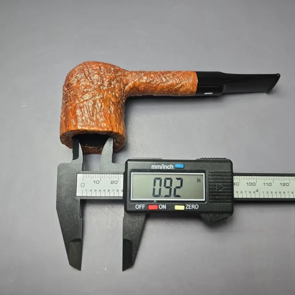 Castello Old Antiquari 4K Sandblasted Lovat Estate Briar Pipe, Italian Estates - Image 9