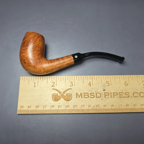 Lloyd's Supreme by Lorenzo Smooth Bent Egg Estate Briar Pipe, Italian Estates - Image 9