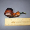 Peder Jeppesen Ida Contrast Sandblasted Volcano Estate Briar Pipe, Danish Estates - Image 9