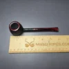 Herriot Pipes Partially Sandblasted Prince Handmade Briar Pipe, New - Image 9