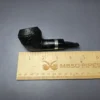 Morgan BlackJack 19 Sandblasted Stubby Rhodesian Estate Briar Pipe, 9mm - Image 9