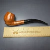 James Upshall Empire Executive Smooth Magnum Bent Billiard Estate Briar Pipe, Unsmoked - Image 9