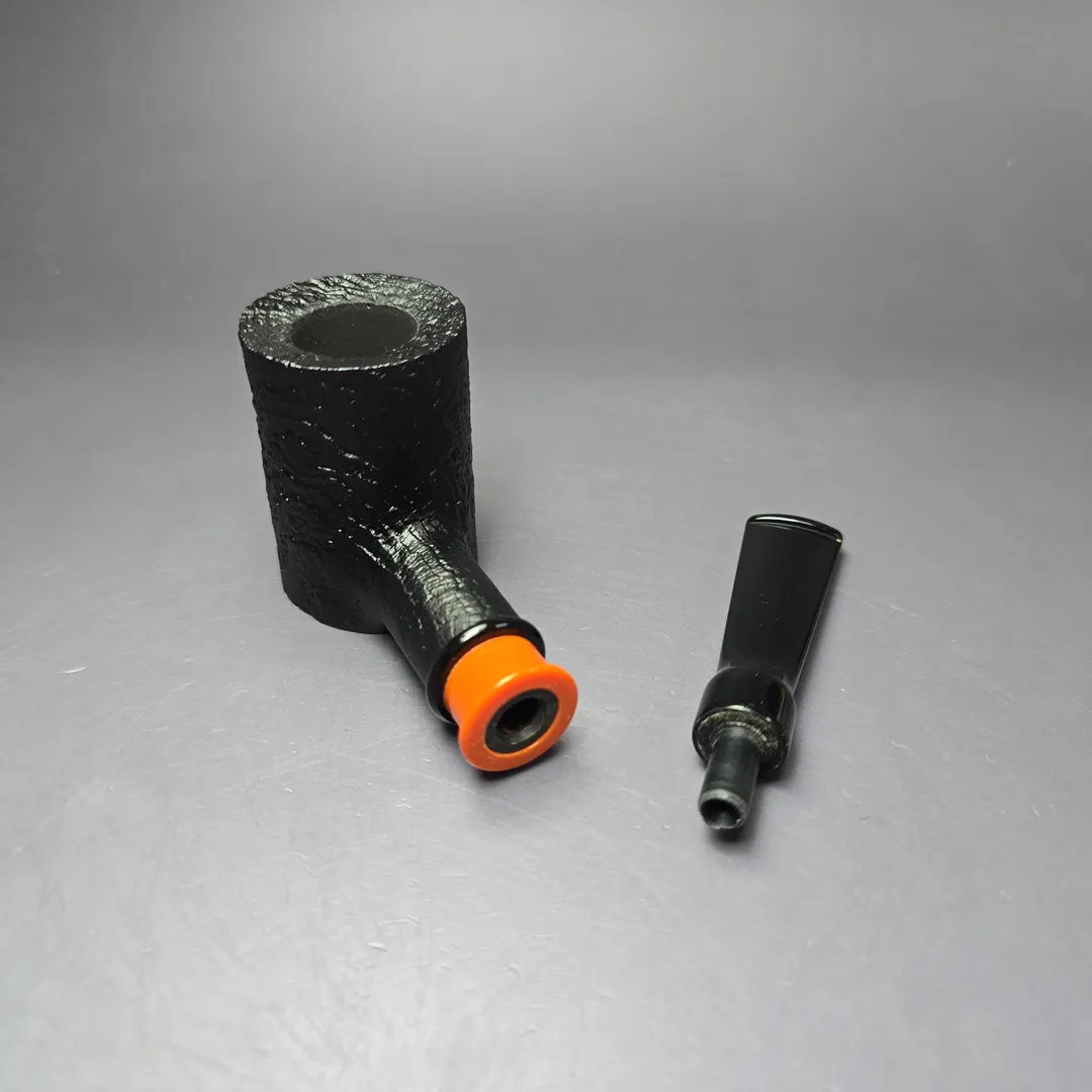 4th Generation 2021 Fathers, Friends and Fire Sandblasted Poker Estate Briar Pipe, Unsmoked - Image 9