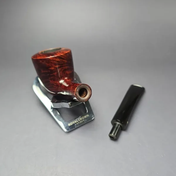 Georg Jensen Mira Smooth Bent Dublin Estate Briar Pipe, Unsmoked - Image 9