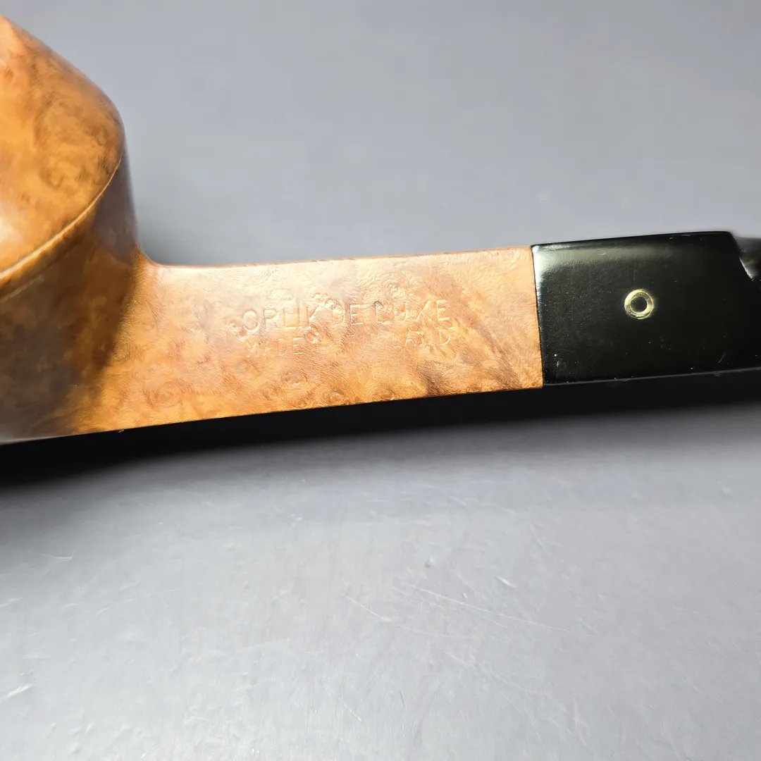 Orlik Pre-1980 Deluxe L 177 Smooth Bulldog Estate Briar Pipe, English Estates - Image 9