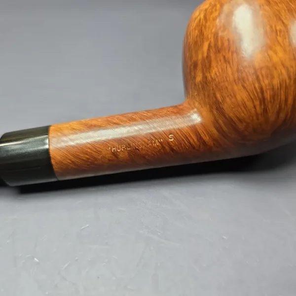 Sasieni Family Era Four Dot Natural Hurlingham S Smooth Apple Estate Briar Pipe, English Estates - Image 10